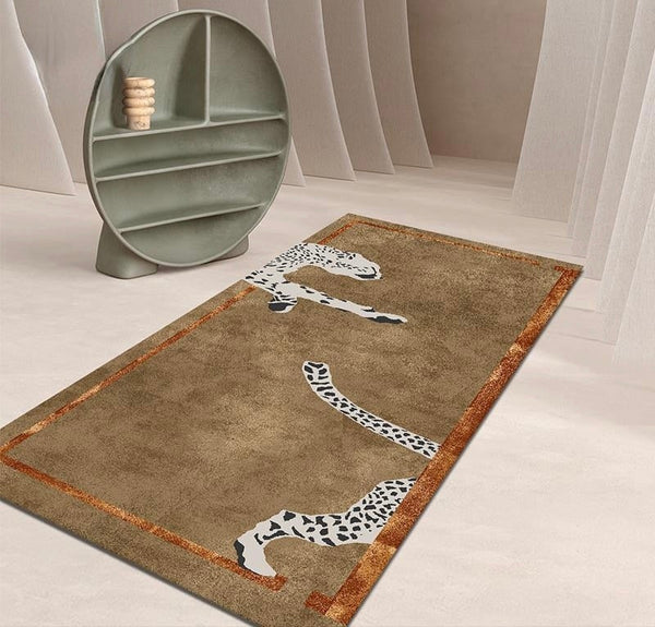 Hand-Tufted Brand New Floral Multicolored Irregular Shape Rug | Woolen Handmade Area Rugs For Living Room Bedroom Aesthetics Home Décor Rugs